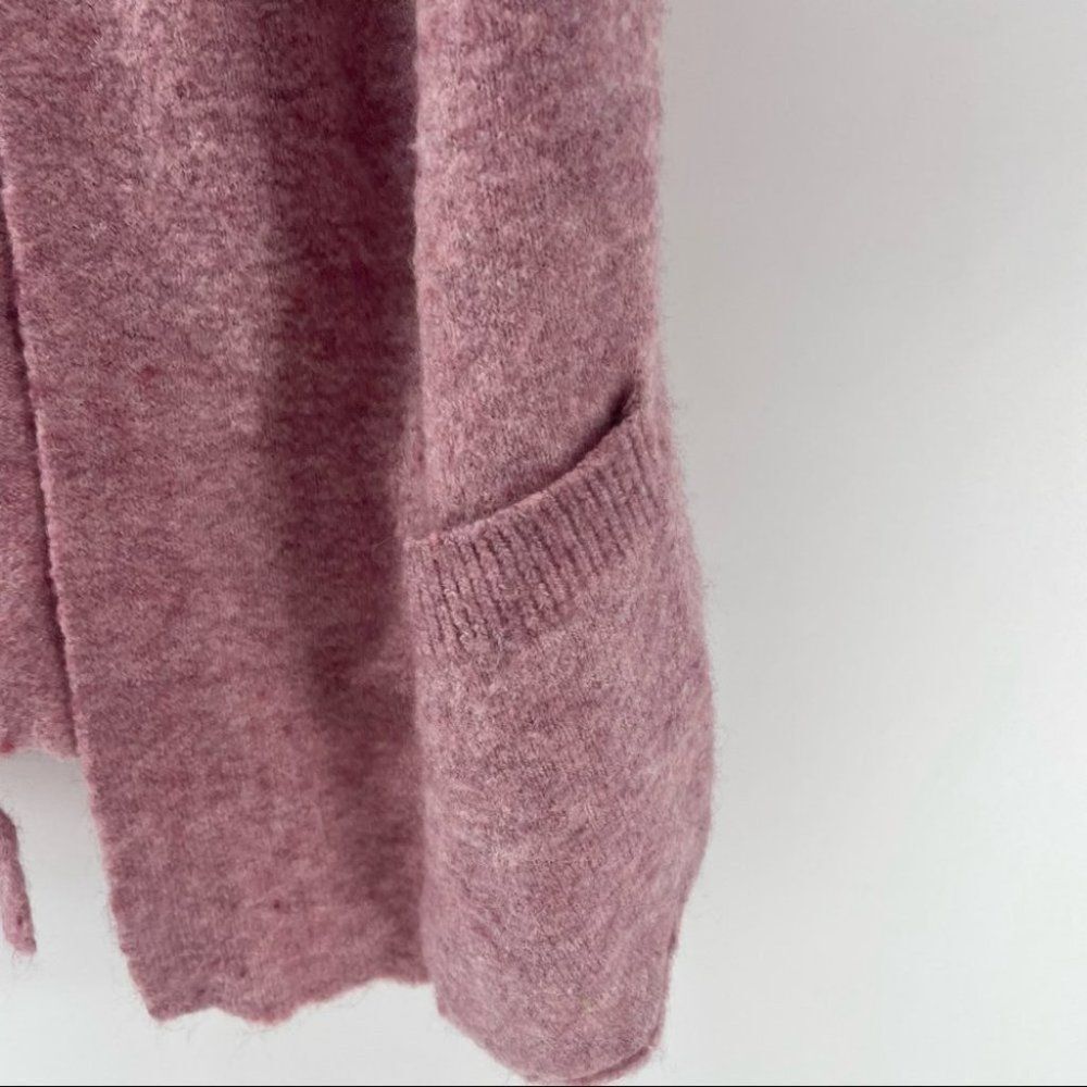 Madewell Cardigan Sweater Open Front Pockets Long Sleeve Cozy Soft‎ Oversized XS - Picture 4 of 8